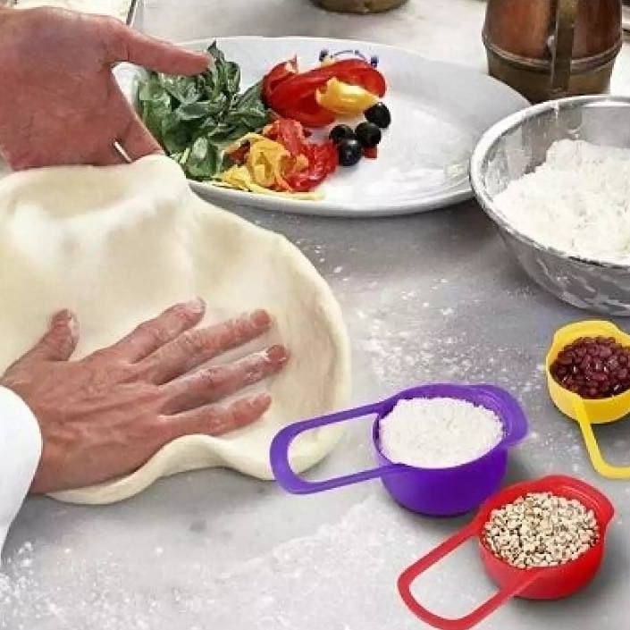 Multi-Measuring Cups & Spoon set (6 Pcs)