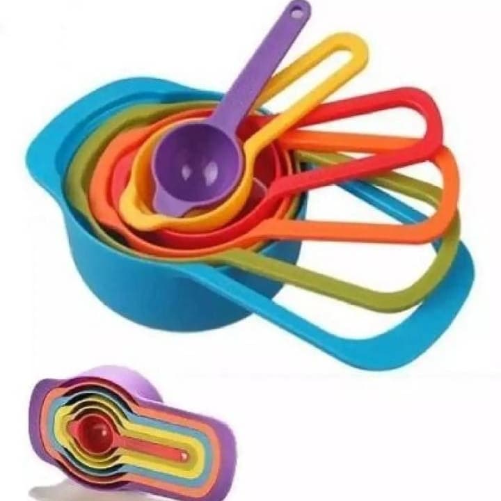 Multi-Measuring Cups & Spoon set (6 Pcs)