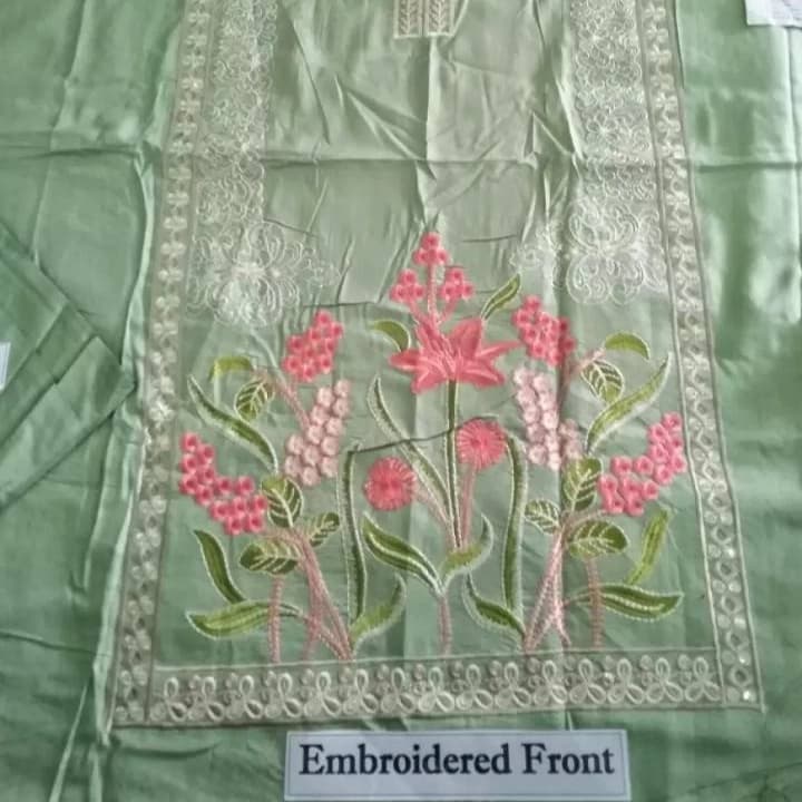 Embroidered Linen(Wedding Collection)2Pcs Unstitch-Kids 2021