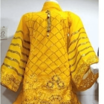 Fancy Chiffon Suit With Patyala Salwar for Girls 3 Pcs