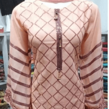 Fancy Chiffon Suit With Patyala Salwar for Girls 3 Pcs