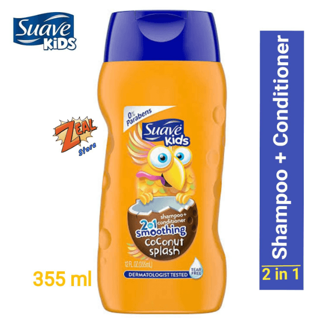 Suave Kids Shampoo-2 In 1- Shampoo+Conditioner- 355 Ml