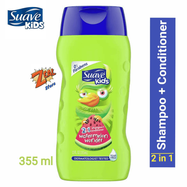 Suave Kids Shampoo-2 In 1- Shampoo+Conditioner- 355 Ml