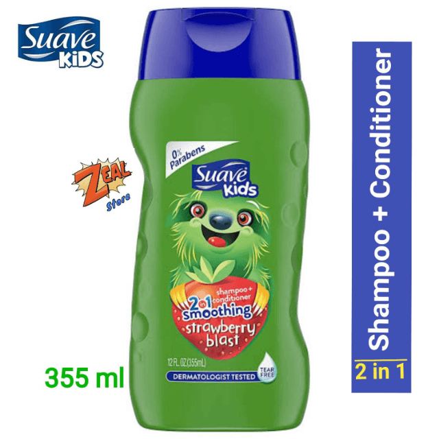 Suave Kids Shampoo-2 In 1- Shampoo+Conditioner- 355 Ml