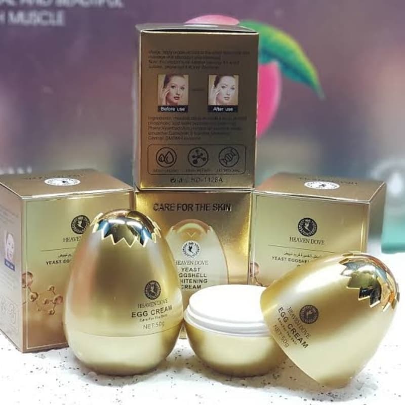 Heaven Dove Yeast Eggshell Whitening Cream/Anti-aging 50 ml