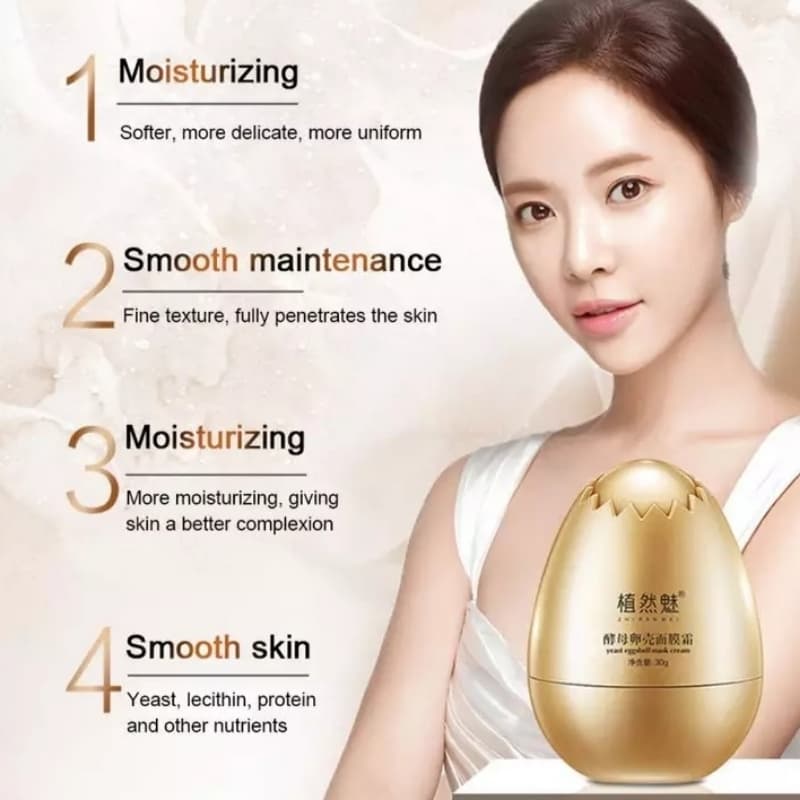 Heaven Dove Yeast Eggshell Whitening Cream/Anti-aging 50 ml