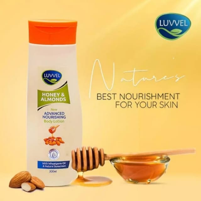 Luvvel-Honey & Almond Body Lotion- 300 ml